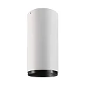 downlight LUCEA 15 rigid, surface-mounted version, CCT Switch IP20, transparent, traffic white dimmable