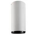 Downlight LUCEA 30 rigide, version pour montage en surface, CCT Switch IP20, transparent, blanc trafic gradable
