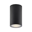 Deko-Light Downlight CAN BATH cylindrique, rigide GU10 IP44, noir