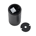 Deko-Light Downlight CAN BATH cylindrique, rigide GU10 IP44, noir