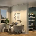 Luminaire de plafond CAN TILT SQUARE 11CM à 1 flamme, angulaire, pivotant à la cardan GU10 IP20, blanche