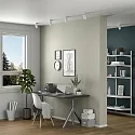 Luminaire de plafond CAN TILT SQUARE 11CM à 1 flamme, angulaire, pivotant à la cardan GU10 IP20, blanche
