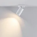 ceiling luminaire CAN TILT SQUARE 11CM 1 flame, square, cardanic swivelling GU10 IP20, white