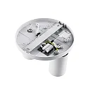 Deko-Light ceiling luminaire CAN TILT ROUND Ø 20CM 2 flames, round, cardanic swivelling GU10 IP20, white