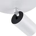 Deko-Light ceiling luminaire CAN TILT ROUND Ø 20CM 2 flames, round, cardanic swivelling GU10 IP20, white