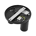 Deko-Light ceiling luminaire CAN TILT ROUND Ø 20CM 2 flames, round, cardanic swivelling GU10 IP20, black