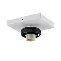 Deko-Light ceiling luminaire CAN TILT SQUARE BASE 11CM MIX'N MATCH 1/3 1 flame, square, without shade, cardanic swivelling GU10 IP20, white