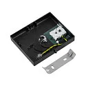 Deko-Light ceiling luminaire CAN TILT SQUARE BASE 11CM MIX'N MATCH 1/3 1 flame, square, without shade, cardanic swivelling GU10 IP20, black