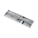 Deko-Light ceiling luminaire CAN TILT SQUARE BASE 30.5CM MIX'N MATCH 1/3 2 flames, square, without shade, cardanic swivelling GU10 IP20