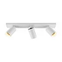 Deko-Light ceiling luminaire CAN TILT SQUARE BASE 48CM MIX'N MATCH 1/3 3 flames, square, without shade, cardanic swivelling GU10 IP20