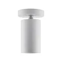 Deko-Light ceiling luminaire CAN TILT ROUND BASE Ø 8CM MIX‘N MATCH 1 flame, round, without shade, cardanic swivelling GU10 IP20, white