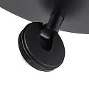 Deko-Light ceiling luminaire CAN TILT ROUND BASE Ø 20CM MIX‘N MATCH 2 flames, round, without shade, cardanic swivelling GU10 IP20, black