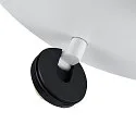 Deko-Light ceiling luminaire CAN TILT ROUND BASE Ø 25CM MIX‘N MATCH 3 flames, round, without shade, cardanic swivelling GU10 IP20, white