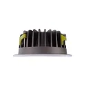  Plafonnier encastré COB 170 rond, constante de tension IP20, blanche