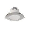 Deko-Light Plafonnier encastré ACRUX 68 CCT Switch, avec anneau décoratif IP20, argent, blanche gradable