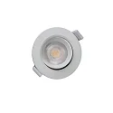 Deko-Light Downlight SMD-68-230V-ROUND pivotant, version pour montage encastré IP20, blanc trafic gradable