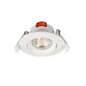 Deko-Light Downlight SMD-68-230V-ROUND pivotant, version pour montage encastré IP20, blanc trafic gradable