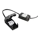 Deko-Light recessed spotlight DIONE IP20 swivelling, wired through IP20, silver dimmable