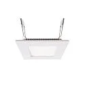 Downlight ANIK 90 angulaire IP20 | IP44, blanche gradable