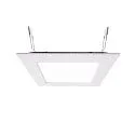 Downlight ANIK 155 angulaire IP20 | IP44, blanche gradable