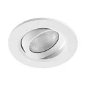 recessed spotlight SURTUR TILT 68 CCT swivelling, CCT Switch IP20/IP44, white dimmable