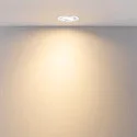 recessed spotlight SURTUR TILT 68 CCT swivelling, CCT Switch IP20/IP44, white dimmable