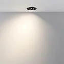 Deko-Light recessed spotlight SURTUR TILT 68 CCT swivelling, CCT Switch IP20/IP44, black dimmable
