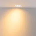 recessed spotlight SURTUR TILT 83 CCT swivelling, CCT Switch IP20/IP44, white dimmable