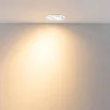 recessed spotlight SURTUR TILT 83 CCT swivelling, CCT Switch IP20/IP44, white dimmable