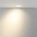 recessed spotlight SURTUR TILT 83 CCT swivelling, CCT Switch IP20/IP44, white dimmable