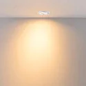 recessed spotlight SURTUR TILT 68 DTW swivelling, Dim-To-Warm IP20/IP44, white dimmable
