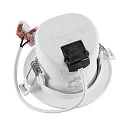 Projecteur encastré SURTUR TILT 83 DTW pivotant, Dim-To-Warm IP20/IP44, blanche gradable
