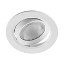 Projecteur encastré SURTUR TILT 83 DTW pivotant, Dim-To-Warm IP20/IP44, blanche gradable