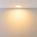 Downlight ACRUX PRO 68 rigide, CCT Switch, UGR < 19 IP20/ IP54, scintillant, blanche gradable