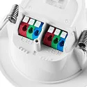 Downlight ACRUX PRO 68 rigide, CCT Switch, UGR < 19 IP20/ IP54, scintillant, blanche gradable