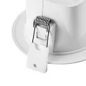 Downlight ACRUX PRO 68 rigide, CCT Switch, UGR < 19 IP20/ IP54, scintillant, blanche gradable