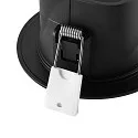 Deko-Light Downlight ACRUX PRO 68 rigide, CCT Switch, UGR < 19 IP20/ IP54, scintillant, noir gradable