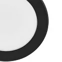 Deko-Light Downlight ACRUX PRO 68 rigide, CCT Switch, UGR < 19 IP20/ IP54, scintillant, noir gradable