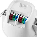Downlight ACRUX PRO 82 rigide, CCT Switch, UGR < 19 IP20/ IP54, scintillant, blanche gradable