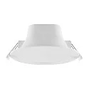 Downlight ACRUX PRO 120 rigide, CCT Switch, UGR < 19, multipower IP20/ IP54, scintillant, blanche gradable