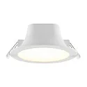 Downlight ACRUX PRO 120 rigide, CCT Switch, UGR < 19, multipower IP20/ IP54, scintillant, blanche gradable