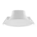 Downlight ACRUX PRO 145 rigide, CCT Switch, UGR < 19, multipower IP20/ IP54, scintillant, blanche gradable