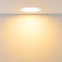 Downlight ACRUX PRO 145 rigide, CCT Switch, UGR < 19, multipower IP20/ IP54, scintillant, blanche gradable