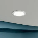 Downlight ACRUX PRO 145 rigide, CCT Switch, UGR < 19, multipower IP20/ IP54, scintillant, blanche gradable
