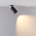 Deko-Light recessed spotlight CAN TILT ROUND SINGLE 1 flame, round, cardanic swivelling GU10 IP20, black