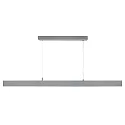 Pendant luminaire D PROFESSION UP & DOWN, power supply unit 1-10V, 200-240V AC/50-60Hz, 60W, silver
