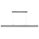 Pendant luminaire D PROFESSION UP & DOWN, power supply unit DALI, 200-240V AC/50-60Hz, 60W, silver