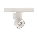 Deko-Light Projecteur triphasé UNI II TILT adaptateur triphasé inclus, conducteur inclus, pivotant à la cardan IP20, blanche gradable