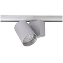 Deko-Light LED 3-phase spot NIHAL, 30W 3000K 2450lm 33°, dimmable, silver
