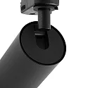 3-phase spot cAN, 220-240V AC / 50-60Hz, GU10 LED max. 7.5W, rotatable and pivotable, black